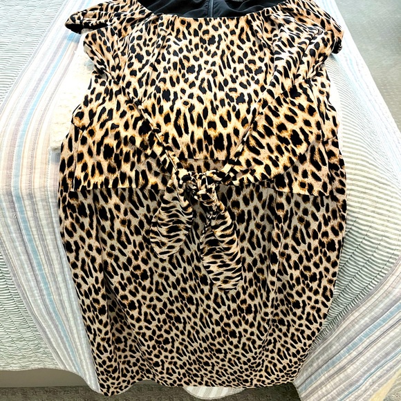 TAHARI ARTHUR S. LEVINE LEOPARD PRINT - Picture 3 of 4